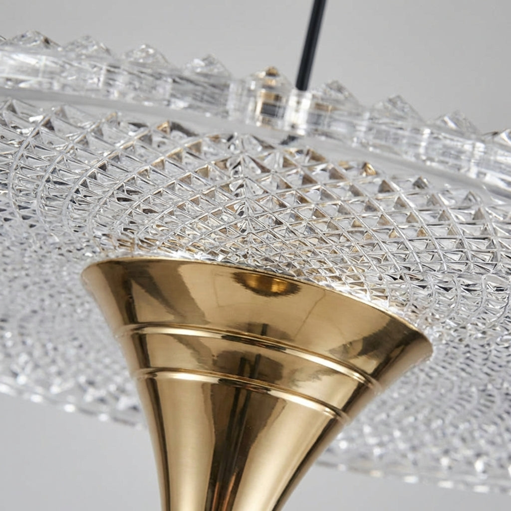 Contemporary Hanging Ceiling Lamp - Glissara