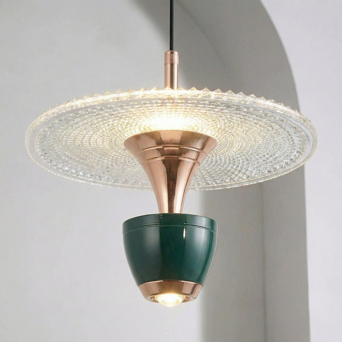 Contemporary Hanging Ceiling Lamp - Glissara