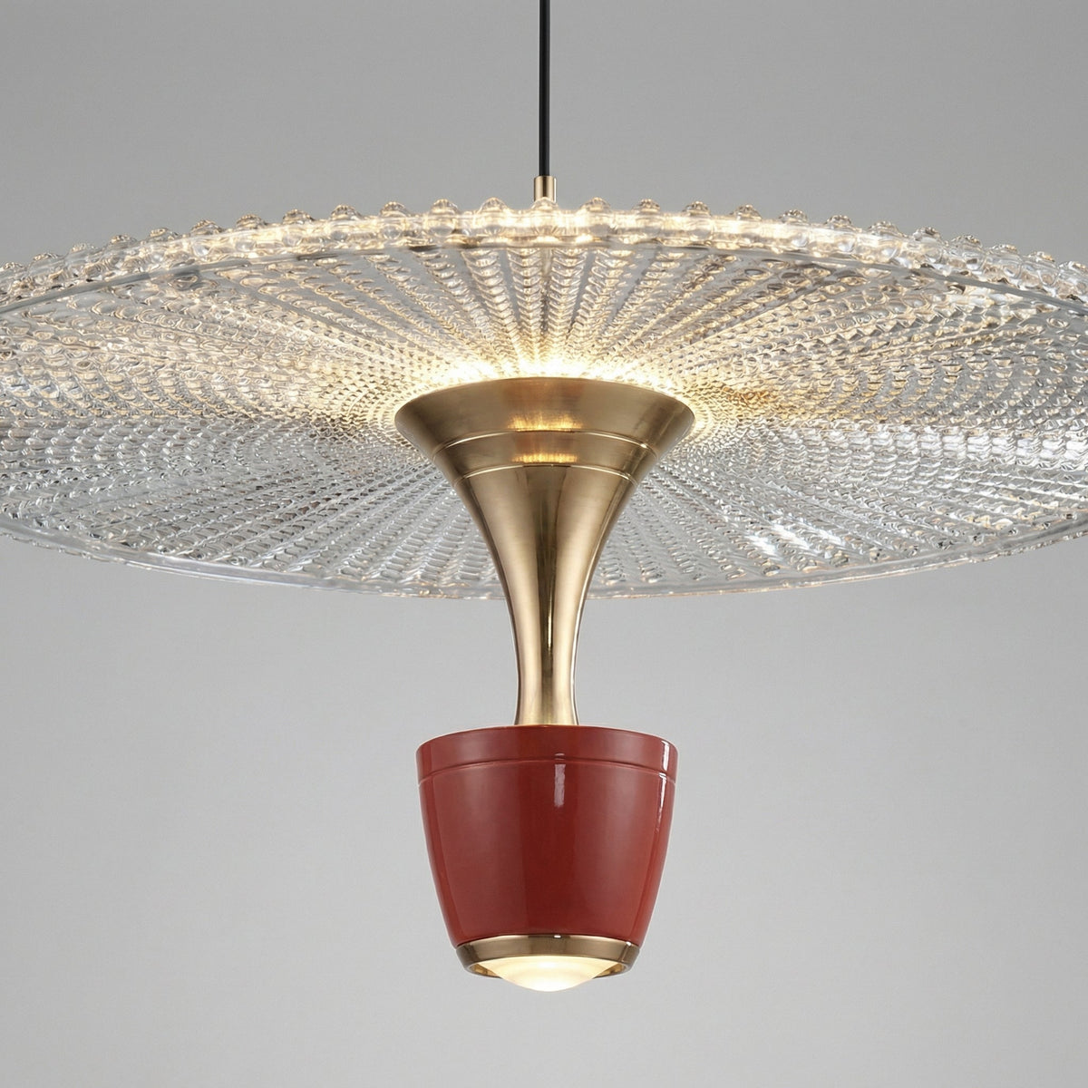 Contemporary Hanging Ceiling Lamp - Glissara