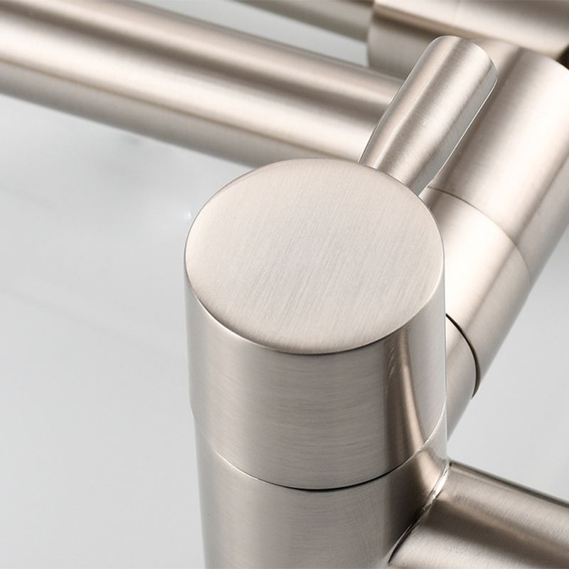 Effortless Kitchen Pot Filler Faucet with Pull-Down Spout