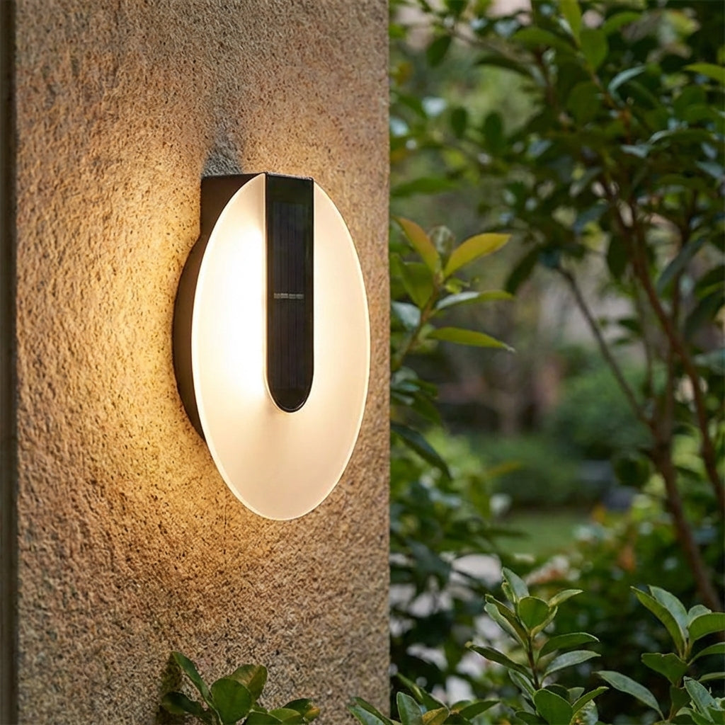 Contemporary Circular Wall Light Fixture