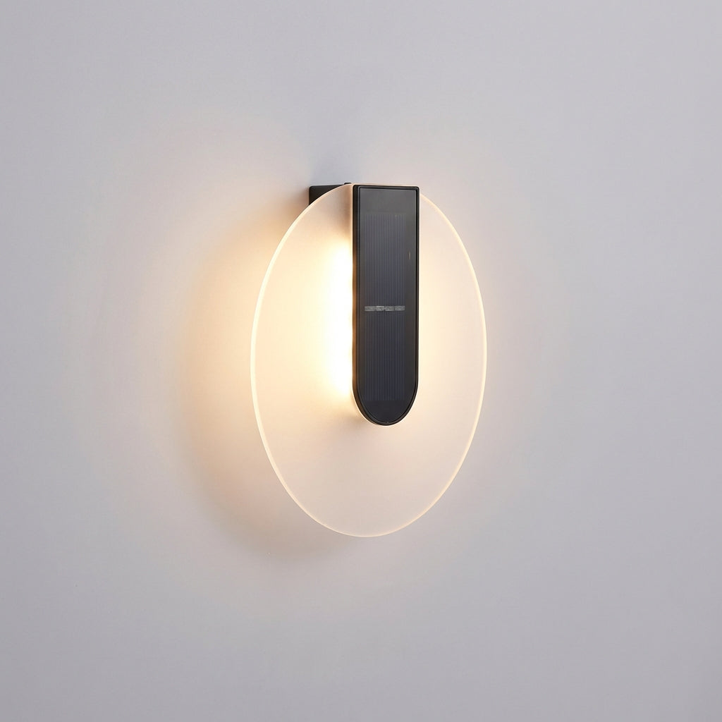 Contemporary Circular Wall Light Fixture