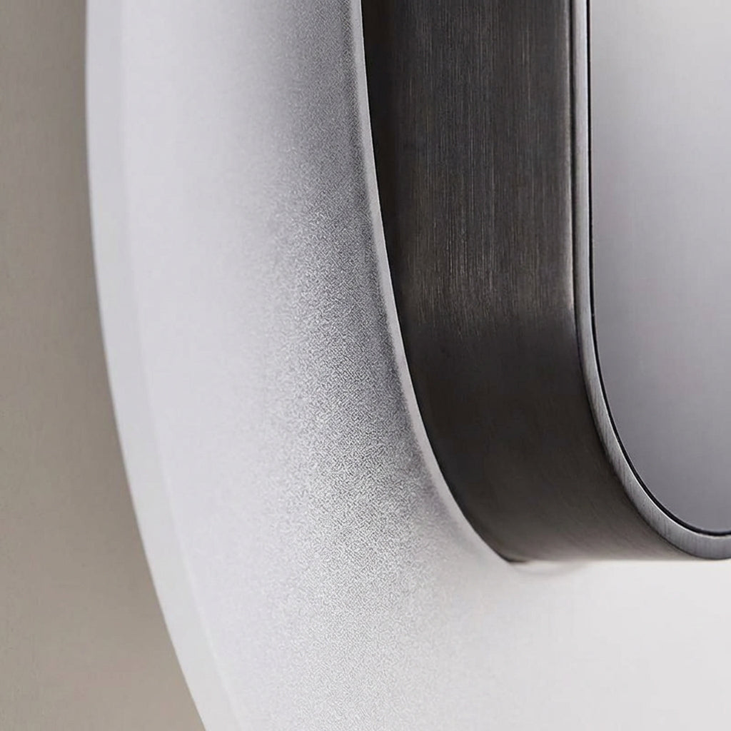 Contemporary Circular Wall Light Fixture