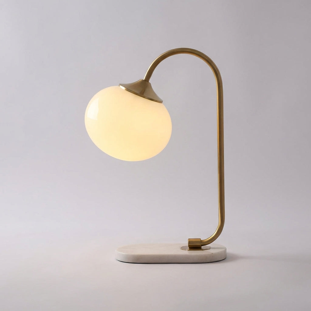 Contemporary Round Table Lamp