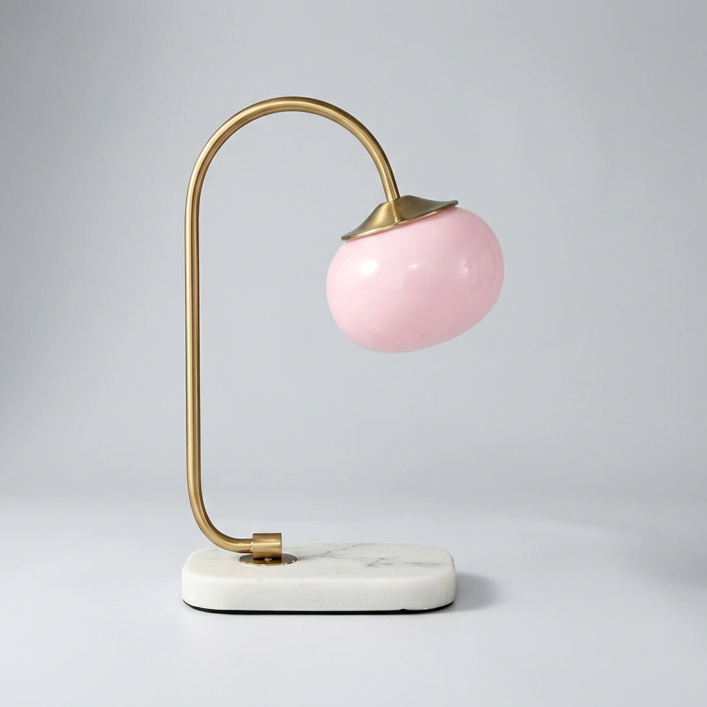 Contemporary Round Table Lamp