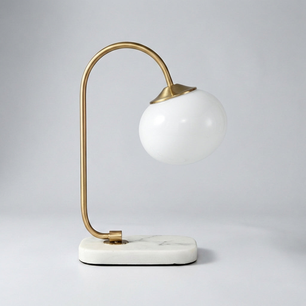 Contemporary Round Table Lamp