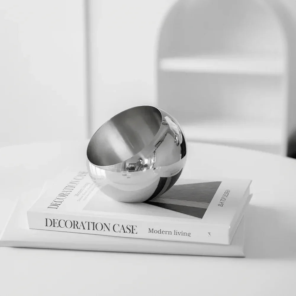 Sleek Stainless Steel Fruit Storage Bowl for Modern Kitchens
