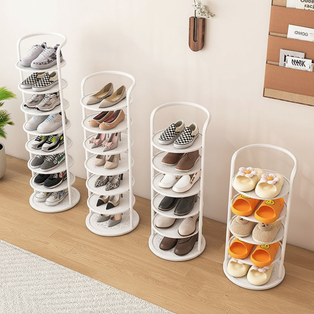 Sleek Vertical Shoe Organizer | Smart Space-Saving Solution