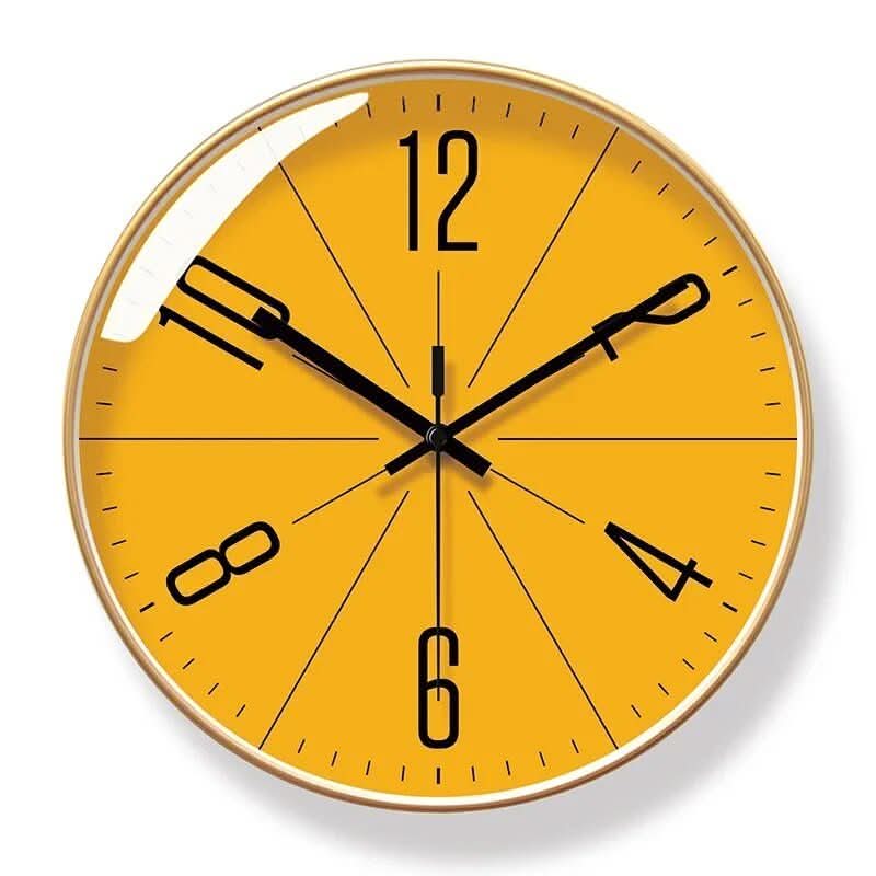 ChronoSleek – Silent Quartz Wall Clock for Modern Homes