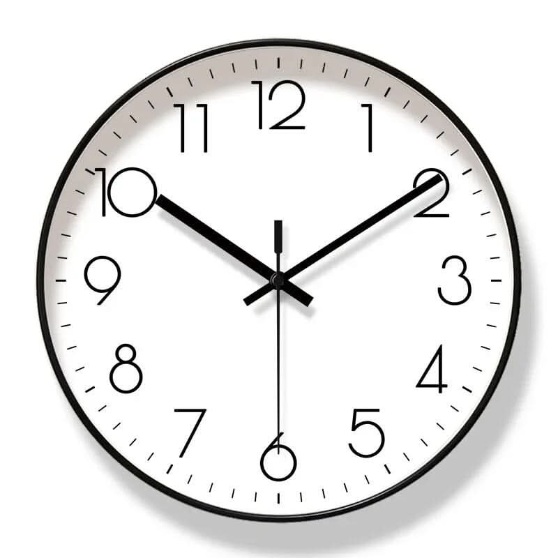 ChronoSleek – Silent Quartz Wall Clock for Modern Homes