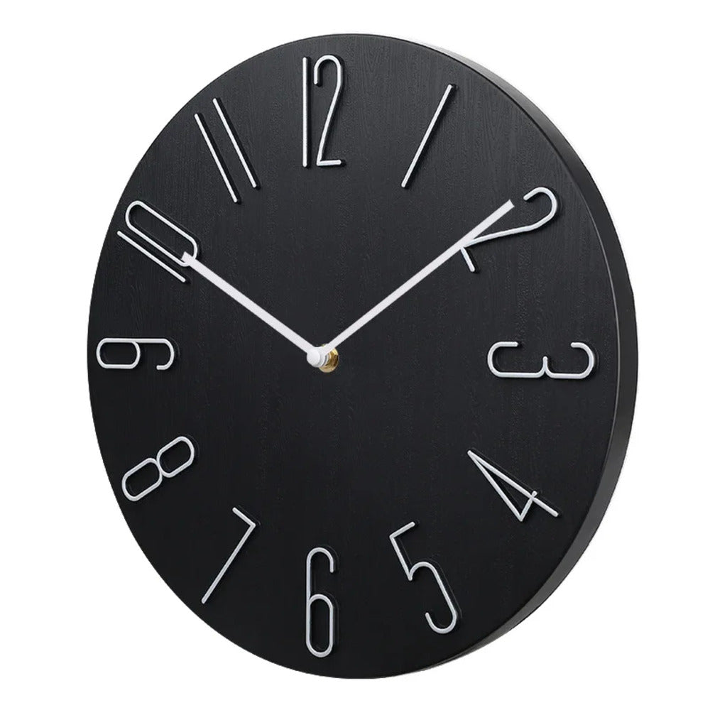 Sleek Silent Wall Clock for Contemporary Spaces