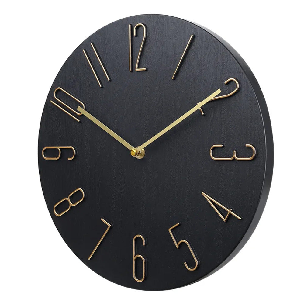 Sleek Silent Wall Clock for Contemporary Spaces