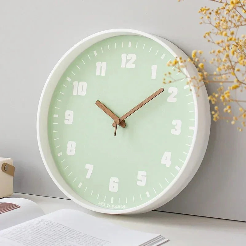 Sleek Silent Wall Clock with Modern Design