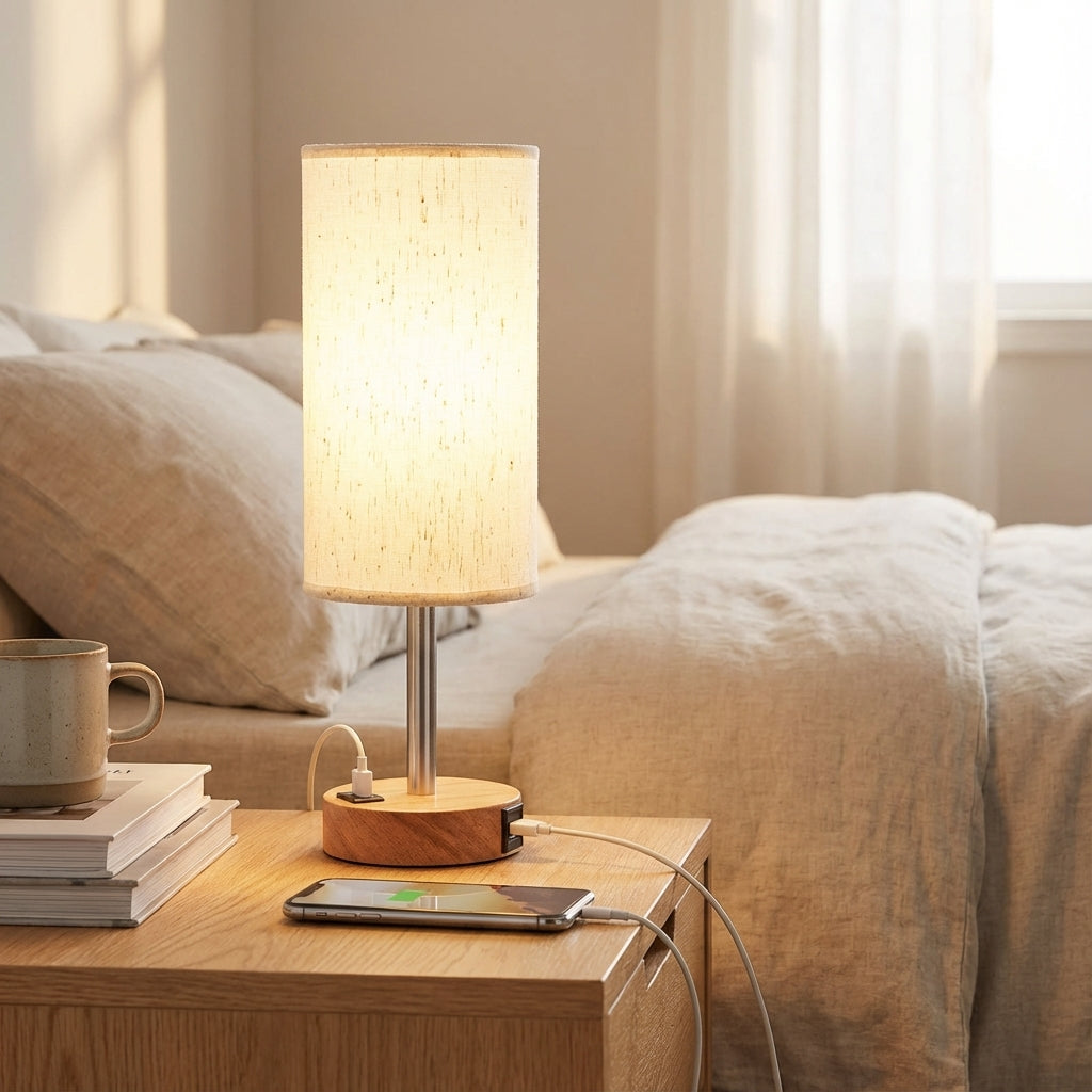 Contemporary Nightstand Light - Serenbeam