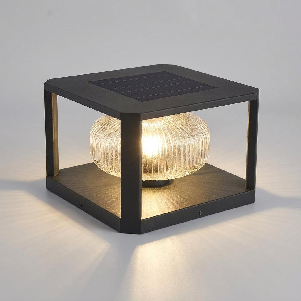 Contemporary Cube Outdoor Light Fixture