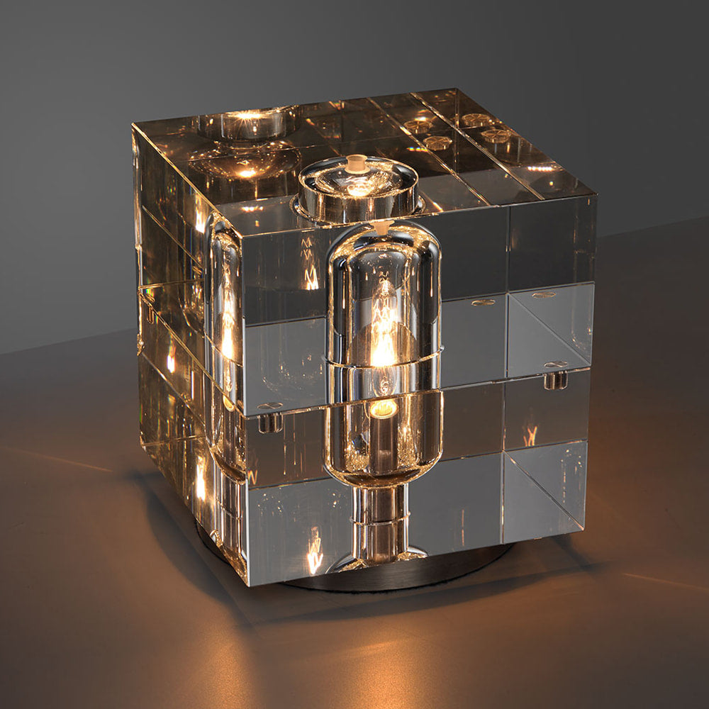 Crystal Cube Lamp - Contemporary Design