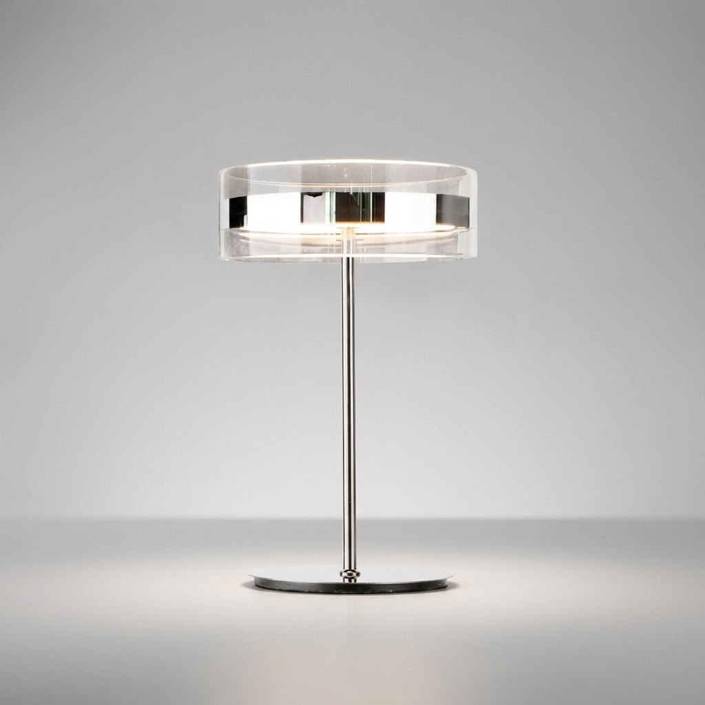Cylindrical Table Lamp in Modern Design