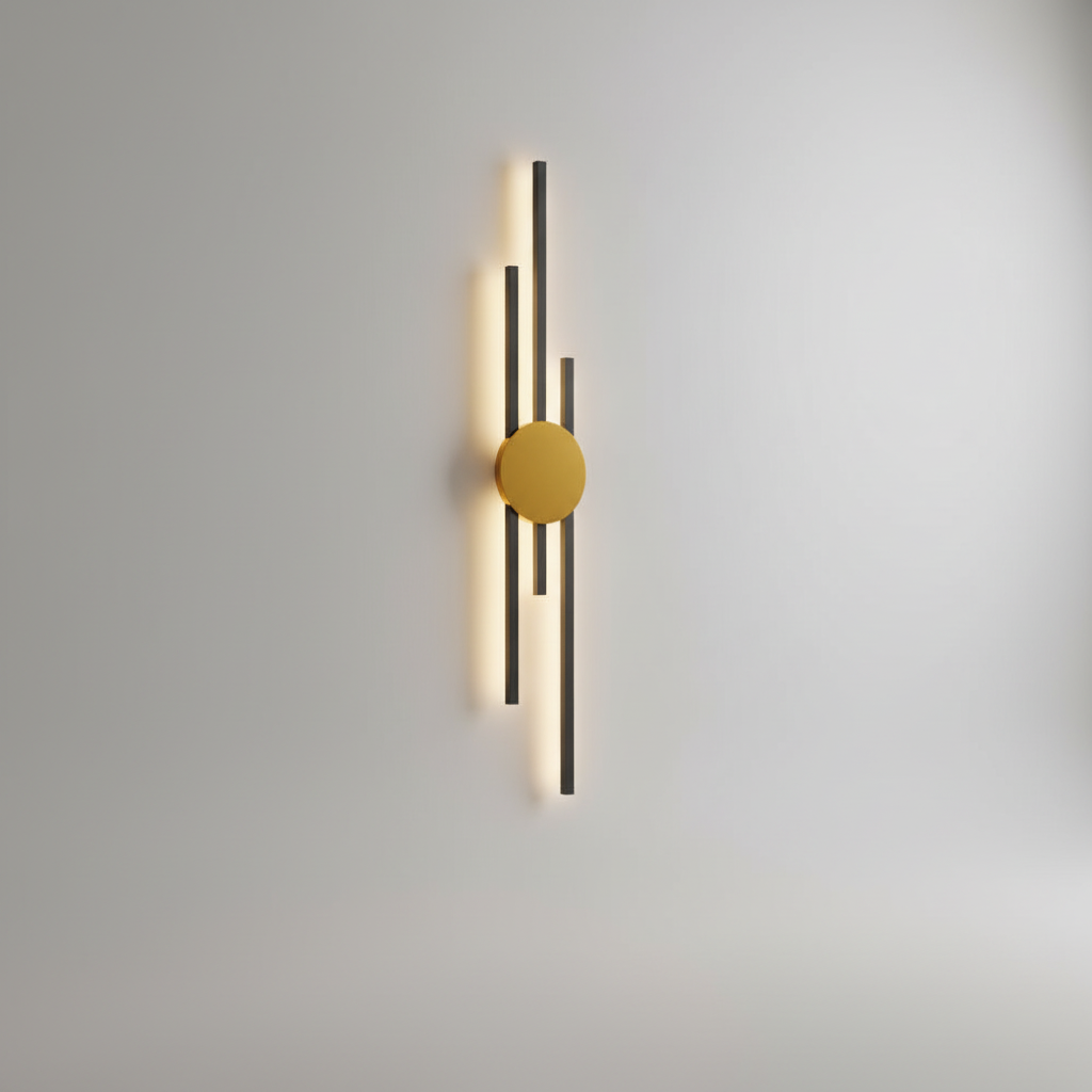 Industrial Style Wall Light Fixture - Contemporary Design
