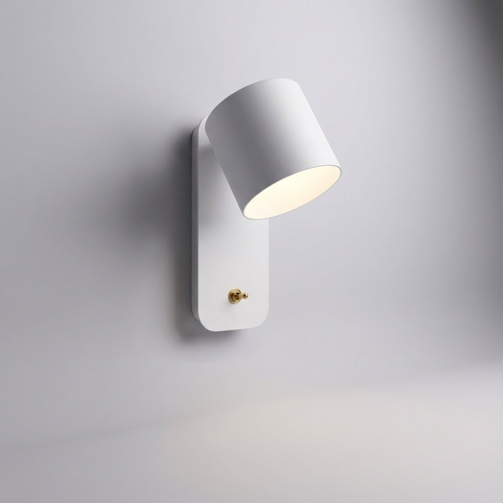 Contemporary Wall Light Fixture with Single Head
