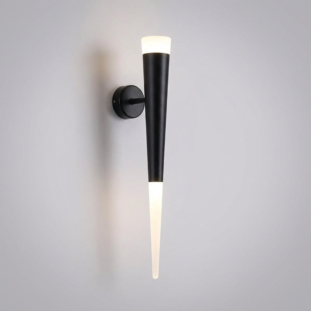 Contemporary Tapered Wall Light Fixture