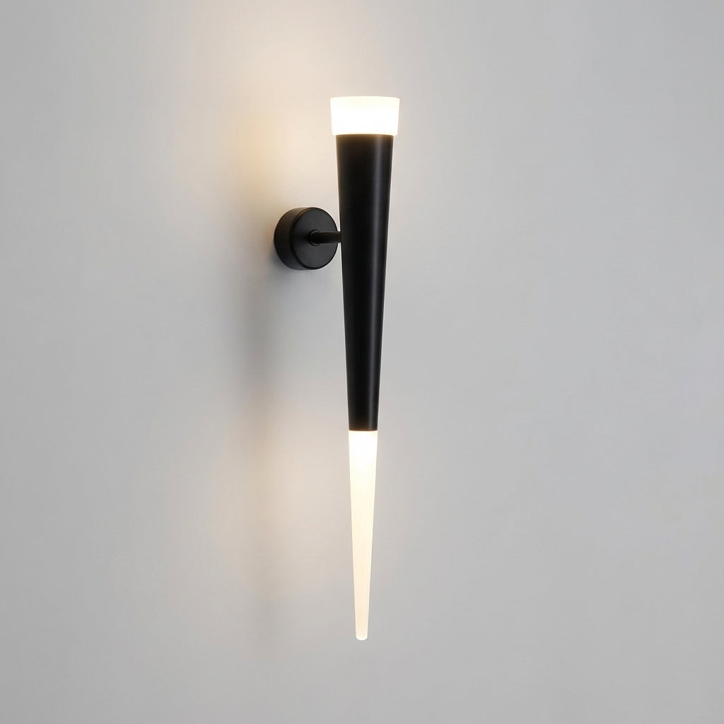 Contemporary Tapered Wall Light Fixture