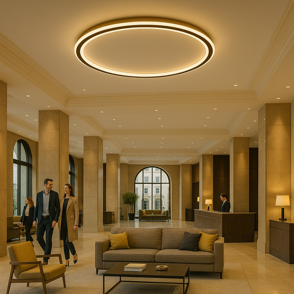 Contemporary Ceiling Fixture - Room Illumination