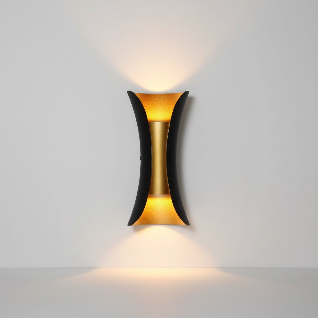 Sleek LED Wall Light Fixture - Edge Design