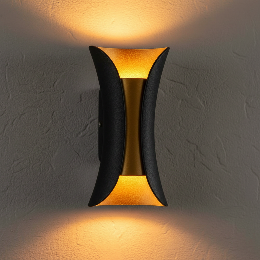 Sleek LED Wall Light Fixture - Edge Design