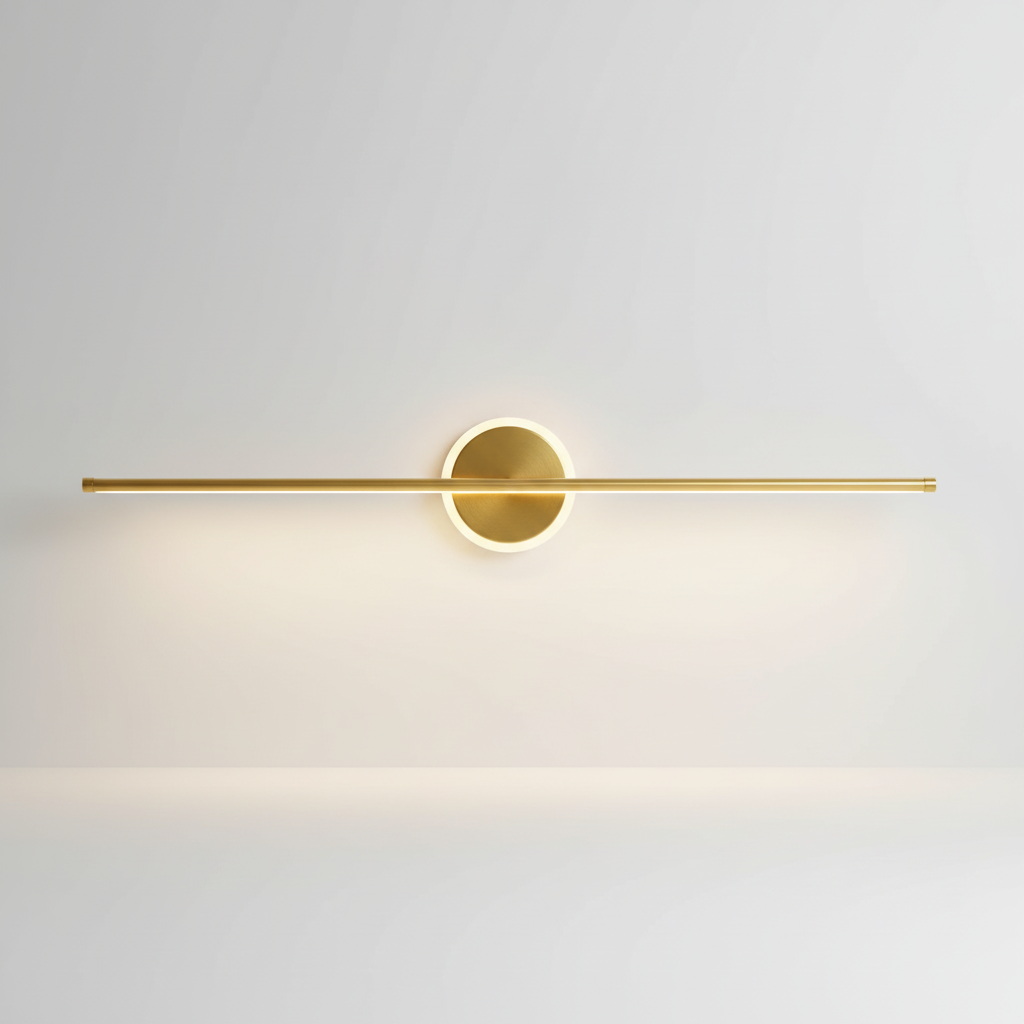Contemporary Opal Glass LED Wall Fixture