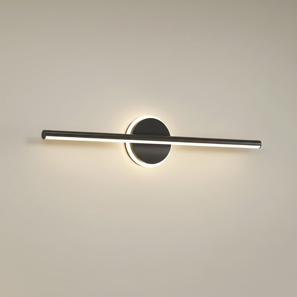 Contemporary Opal Glass LED Wall Fixture