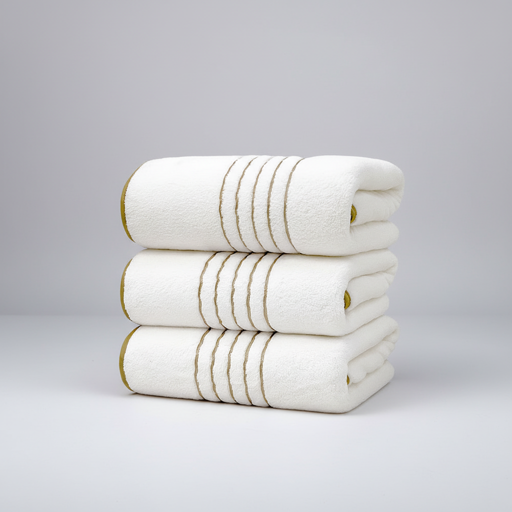 Luxury Wrap Microfiber Towel Set - Modern Design