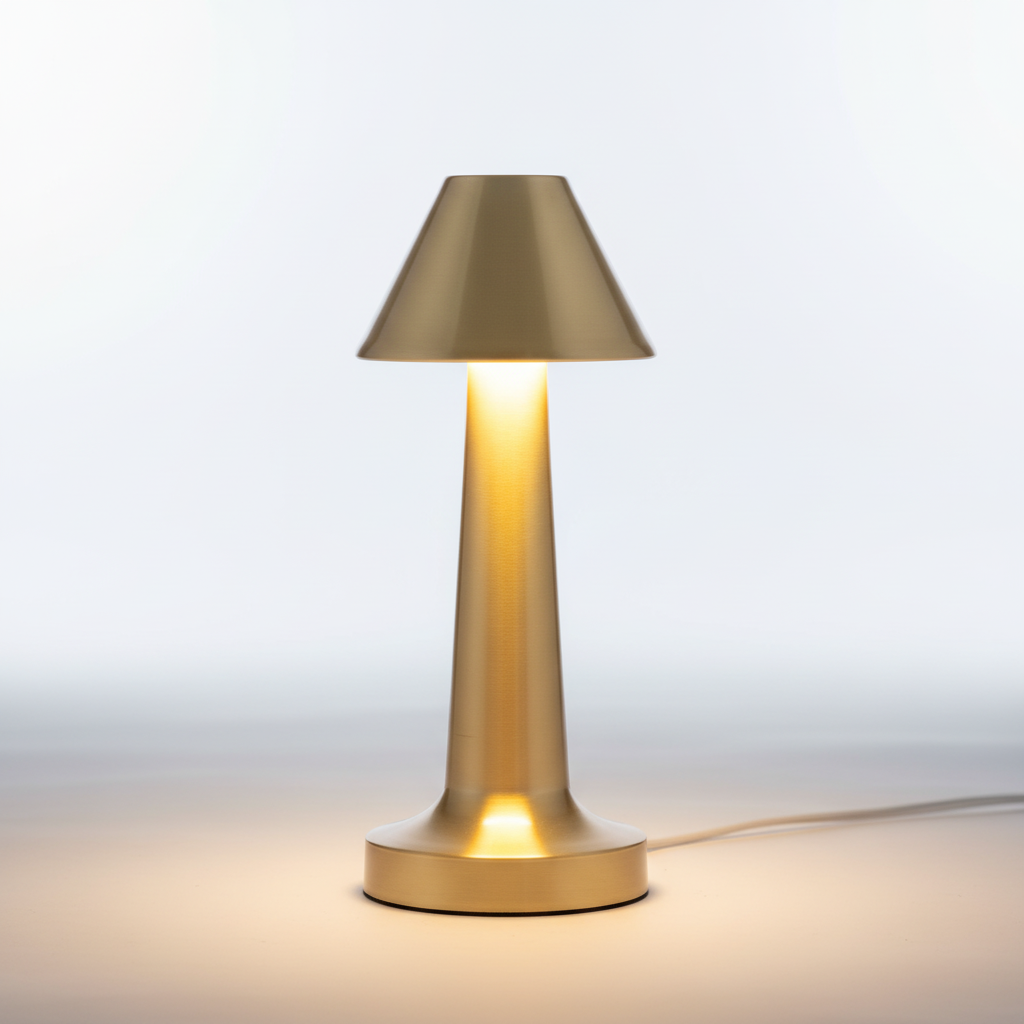 Contemporary Metal Table Lamp