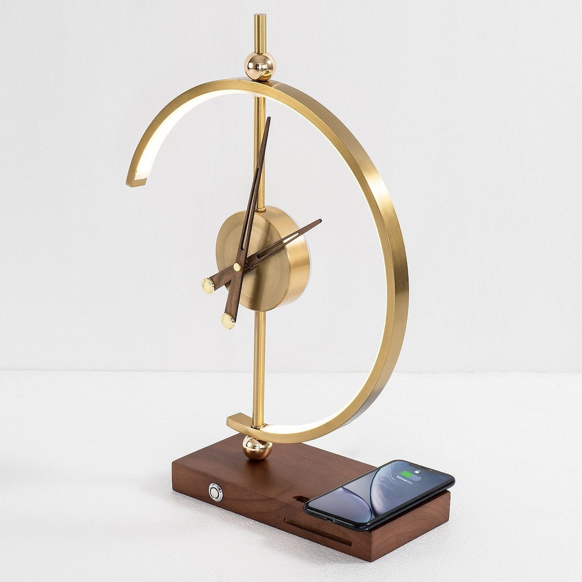 Maple Wood Table Lamp in Contemporary Design