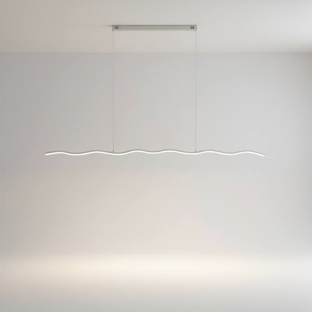 Wave Design Pendant Light – Contemporary Style