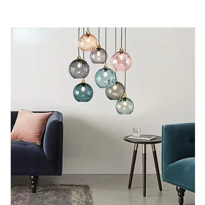 Contemporary Pendant Lighting Fixture - GleamBall Design