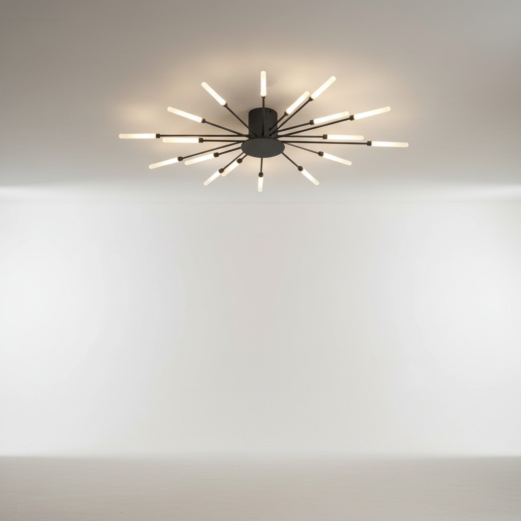 Large LED Ceiling Light Fixture - Contemporary Design