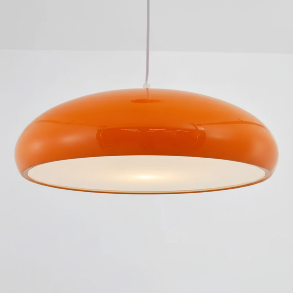 Round Metal Pendant Light - Contemporary Design