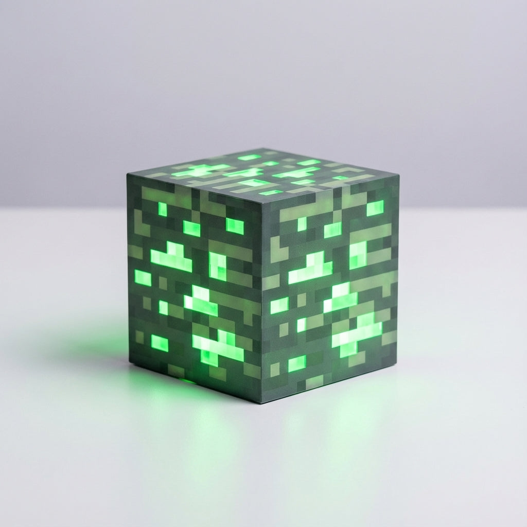 Glowbrickz Modular Light-Up Pixel Block Lamp