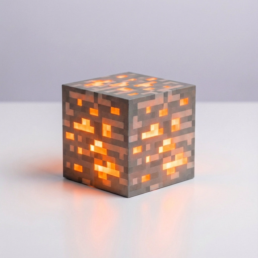 Glowbrickz Modular Light-Up Pixel Block Lamp