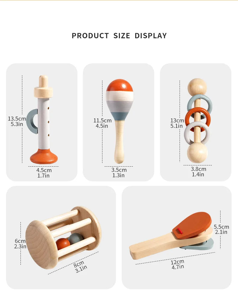 Joyful Sounds Musical Instrument Set for Young Explorers