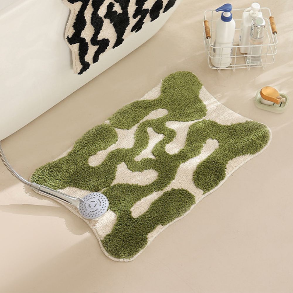 Chic Moroccan-Inspired Non-Slip Bath Mat – Quick-Dry Comfort