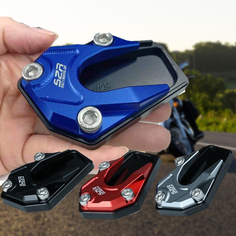 Motorcycle Kickstand Support Plate | Enhanced Ground Stability