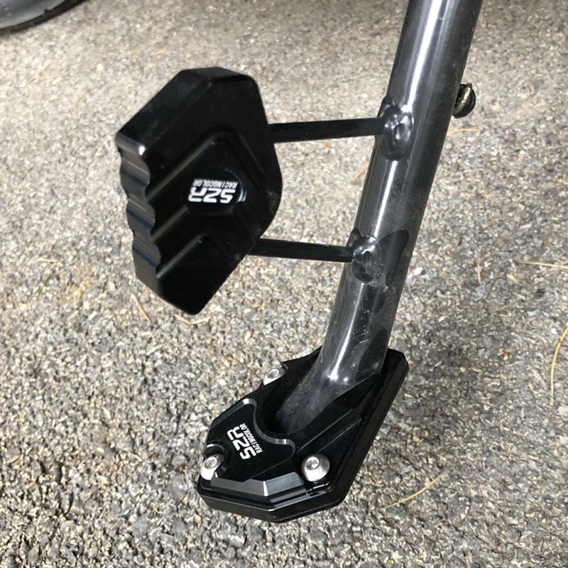 Motorcycle Kickstand Support Plate | Enhanced Ground Stability