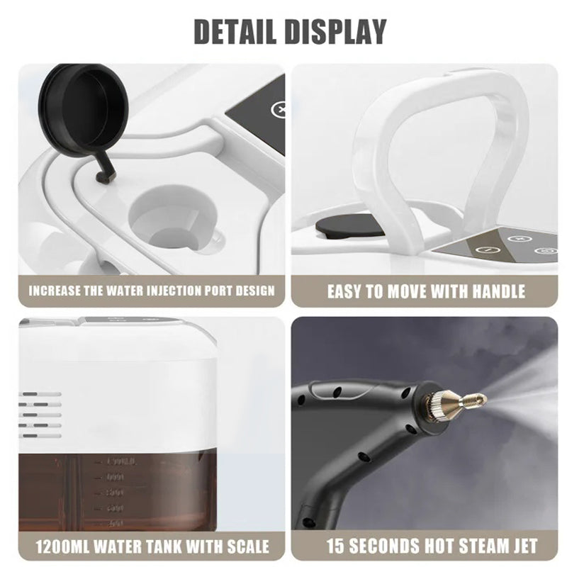 Versatile Steam Cleaning Solution | 2500W Rapid Heat Cleaner