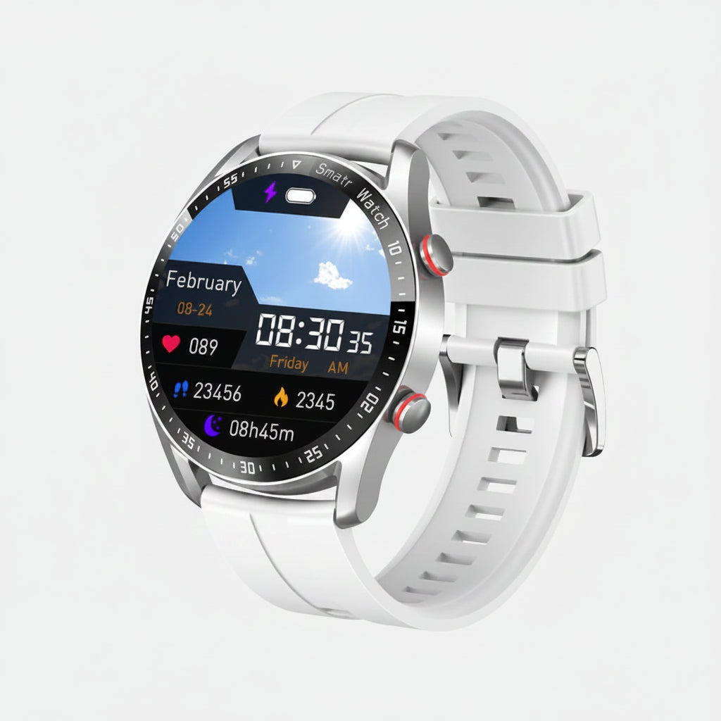 Versatile Fitness Tracker Watch with Heart Rate Insights