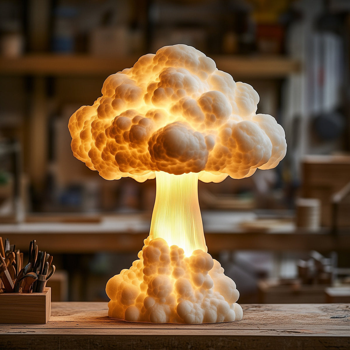 CozyGlow LED Mushroom Light for Indoor Ambiance