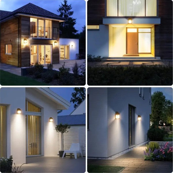 Solar-Powered Motion-Activated LED Outdoor Lighting