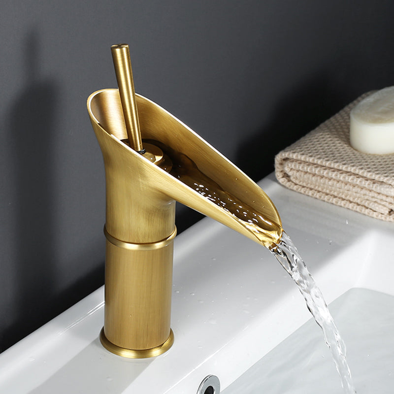 Elegant Cascade Bathroom Tap for Timeless Charm