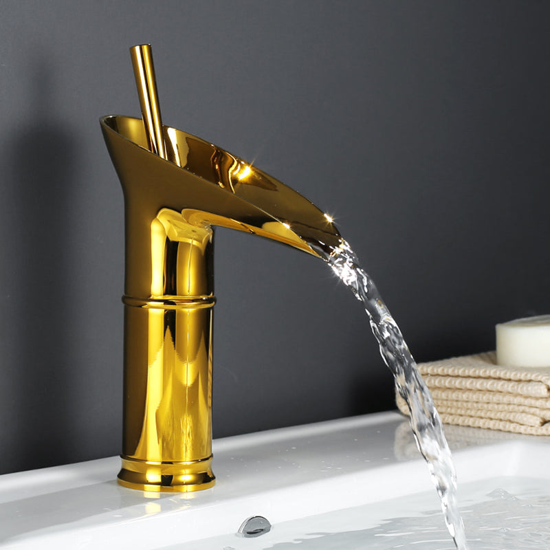 Elegant Cascade Bathroom Tap for Timeless Charm