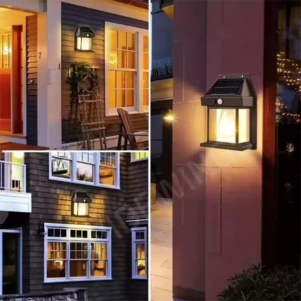 Solar-Powered Motion-Activated LED Outdoor Lighting